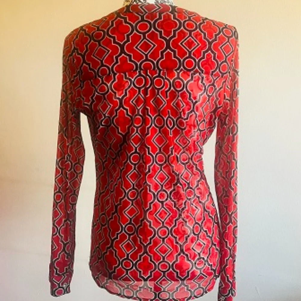 NBW INC International Concepts sheer patterned camisole size M - Picture 2 of 4